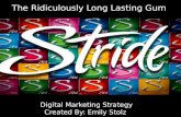 Stride Gum Digital Marketing Strategy