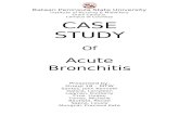 Case Study of Bronchitis