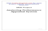 Performance Appraisal project report