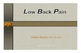 Low Back Pain (LBP)