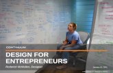 Design for Entrepreneurs