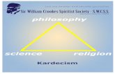 Spiritism Booklet - Sir William Crookes Spiritist Society