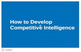 Competitive intelligence webinar slides recording3