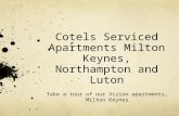Step inside a Cotels serviced apartment in Milton Keynes