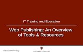 Web Publishing: An Overview of Tools and Service