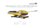 Cut-Off Machine Report