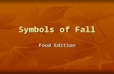 Symbols of Fall - Food