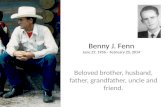 In memory of benny fenn