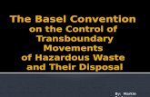 History 3ES3 Slidecast - Basel Convention