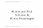 Report FI Karachi Stock Exchange