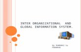 Inter Organizational and Global Information System