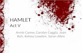 Hamlet Act V