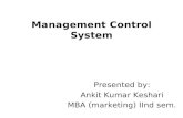 Management control-system - ankit keshari