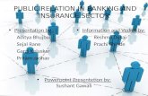 PR Startegy of Banks and Insurance companies