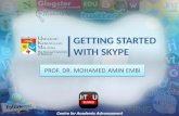 Getting started with skype