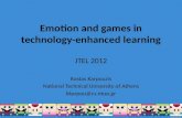 JTEL2012 emotion and games in technology-enhanced learning
