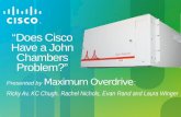 Does Cisco have a John Chambers problem?