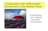 Cooperative can differentiate themselves