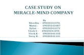 Case Study on Miracle-mind Company