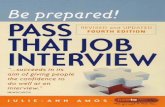 Be Prepared Pass That Job Interview
