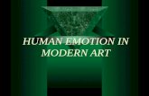 Human Emotion in Modern Art - Slide