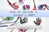 How do you decode your brand's dna