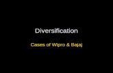 Diversification Case Study of Wipro Bajaj