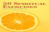 50 Spiritual Exercises - 2X Large Print ed.