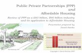 Public Private Partnerships (PPP) and Affordable Housing by David Hoicka
