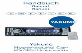 Manual Yakumo Hyper Sound Car MUTLILANGUAGES
