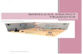 Wireless Energy Transfer