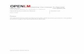 OpenLM Software Manual 1.5.5
