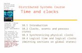 Ch10 - Times n Clocks - Distributed Systems - George Colouris