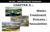 WATER TREATMENT TECHNOLOGY (TAS 3010) LECTURE NOTES 9b - Flocculation