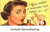 Stereotyping Women