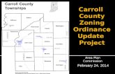 2014 zoning presentation for Carroll County, Indiana