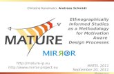 Ethnographically Informed Studies as a Methodology for Motivation Aware Design Processes