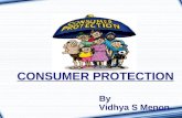 Consumer Protection Act 1986 by Vidhya S Menon