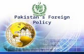 Pakistan’s foreign Policy