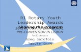 RYLA - Sharing the Program (Experienced with RYLA in the 14-18 age range)