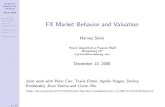 FX Market Behavior and Valuation Harvey Stein