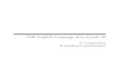 Grade 10 English Anguage Arts Composition Reading Comprehension Test