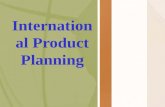 International Product Planning