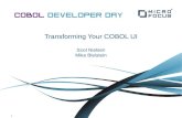 Transforming your COBOL UI - COBOL Developer Day