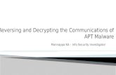 Reversing and Decrypting the Communications of APT Malware (Etumbot)