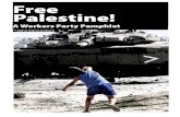 Free Palestine! Workers Party (NZ) Pamphlet