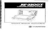 Harris RF-3200T Service Manual Supplement