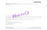 m23 BenQ Manual