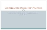 Commnication for nurses (2)