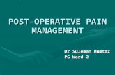 Pain Management in Surgical Patients